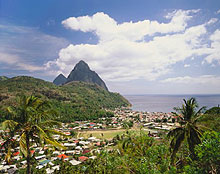 Суфриер (Soufriere), Сент-Люсия