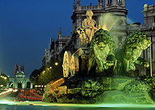 Фонтан на Plaza de la Cibeles