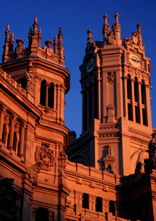 Здание Муниципалитета на Plaza de la Cibeles
