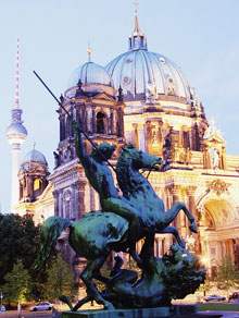 Altes museum and Berlin Cathedral