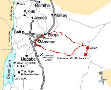 Азрак и Шаумари, Иордания