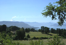 Озерный край, Чили