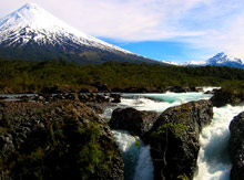 Озерный край, Чили