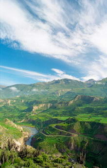 Каньон Колка, Перу