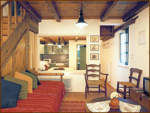 Гостиная комната и кухня