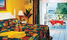 Luxury ocean view room