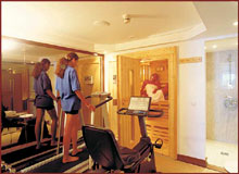 Сауна и тренажеры