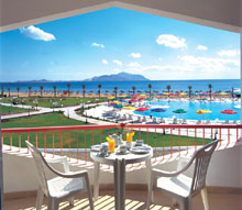 Вид с балкона