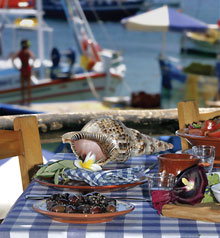 таверна на пляже Poseidon