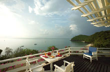 Большой балкон в Deluxe Suite